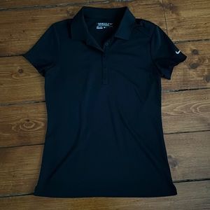Black Nike Golf Polo